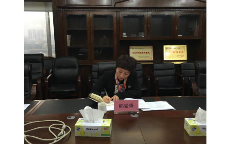 省纪委派驻省国资委纪检组副组长熊爱香带队到联合资产进行明察暗访