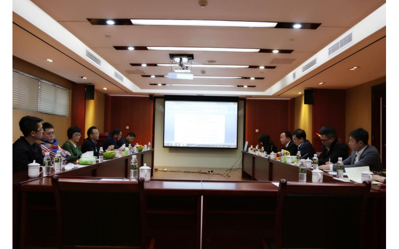 海南省工信厅副厅长林敏一行到省中小企业服务中心指导工作