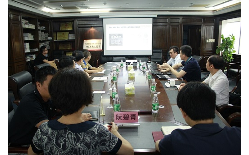 海南联合资产管理有限公司与山东易华录信息技术有限公司洽谈战略合作