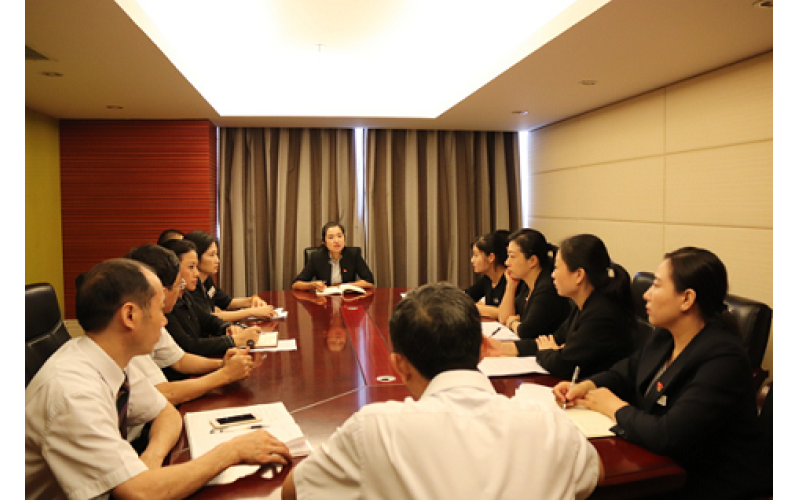 千江月党支部组织召开 “大学习、大研讨、大行动”专题会议