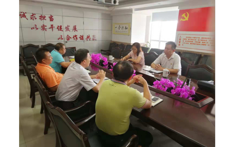 联合资产公司纪委书记王德海带队督导检查德信、省房两家公司工作
