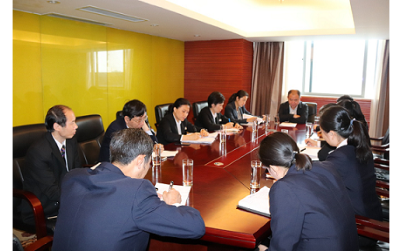 海南大酒店召开2019年度工作部署会