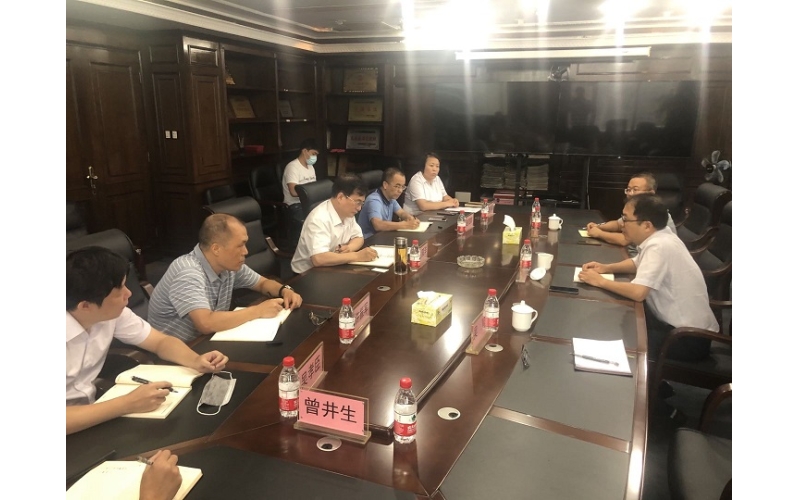 省金融监管局处长邢家铭带队到联合资产公司开展工作调研