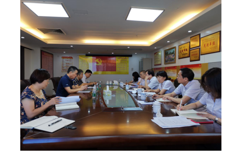 公司党委书记 董事长刘双洋带队到股投公司进行工作调研