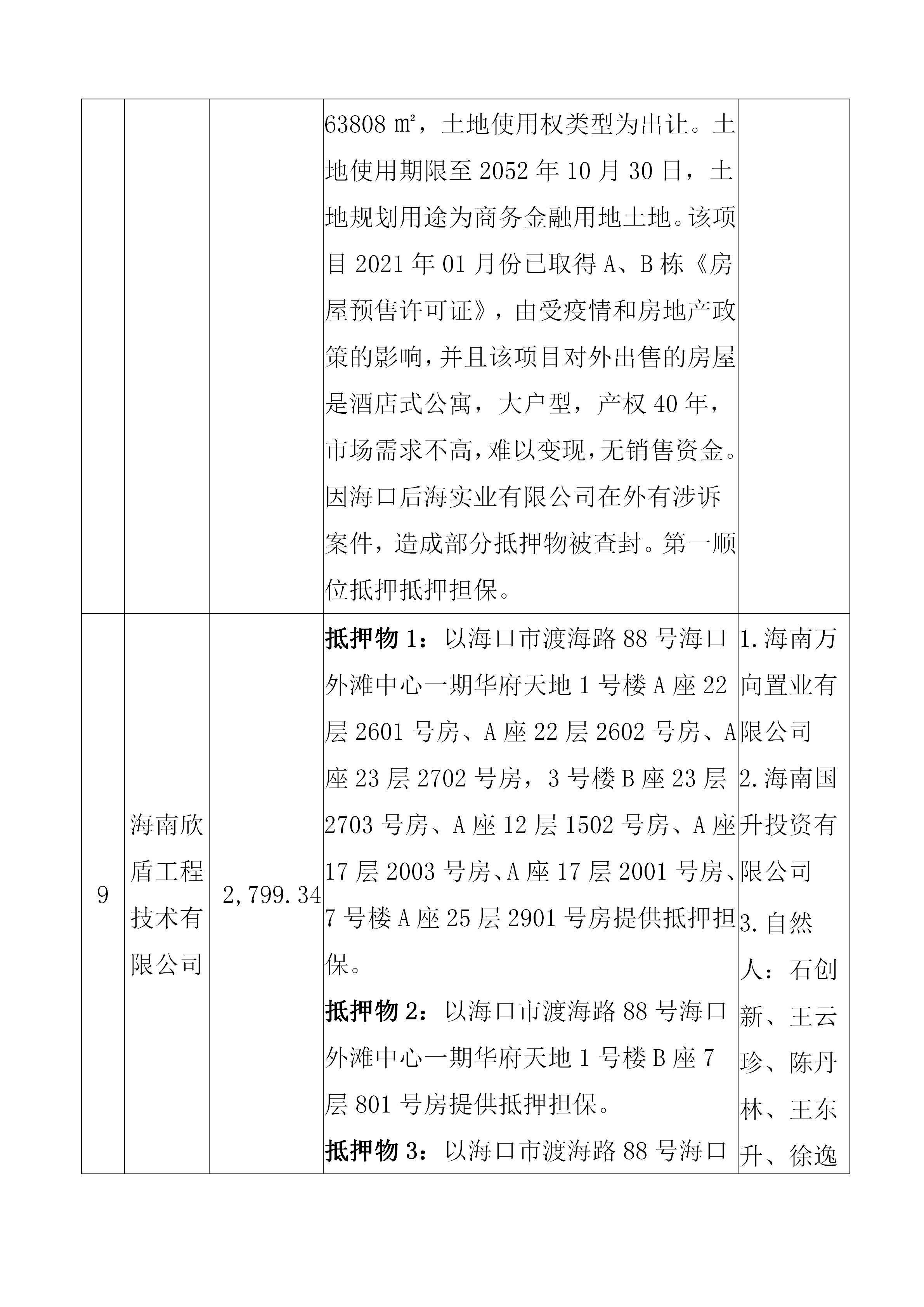 海南联合资产 海南联合资产