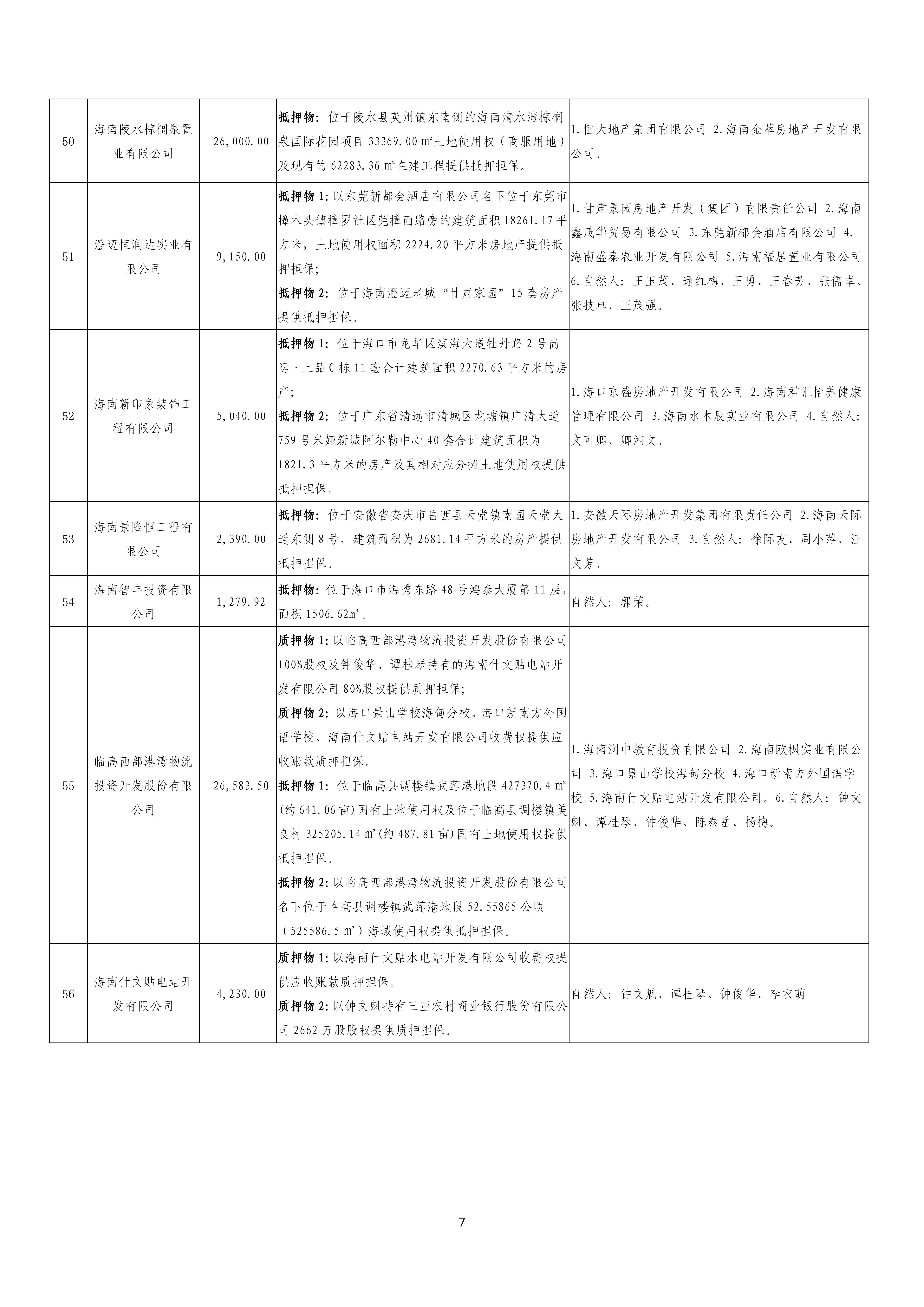 海南联合资产