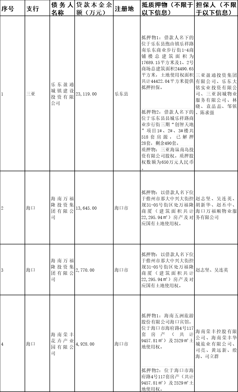 海南联合资产