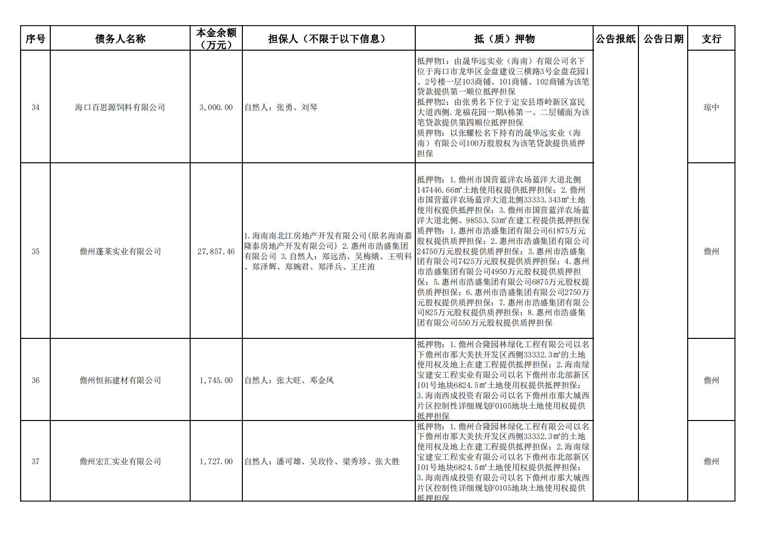 海南联合资产